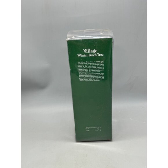 Dept 56 Christmas Village Winter Birch Tree Decoration Figurine new in Box READ - Picture 3 of 7